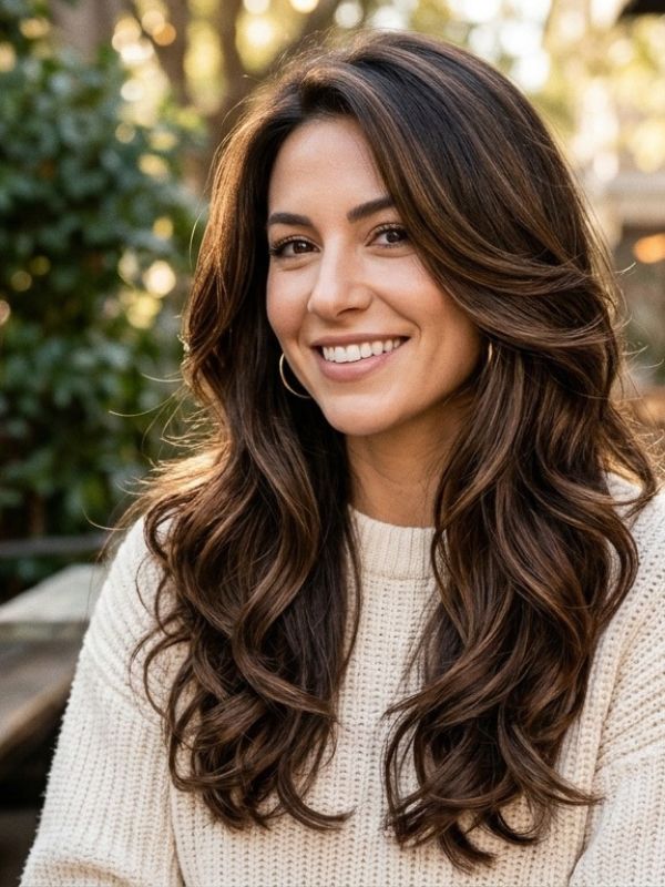 Mocha Brown Hair Color