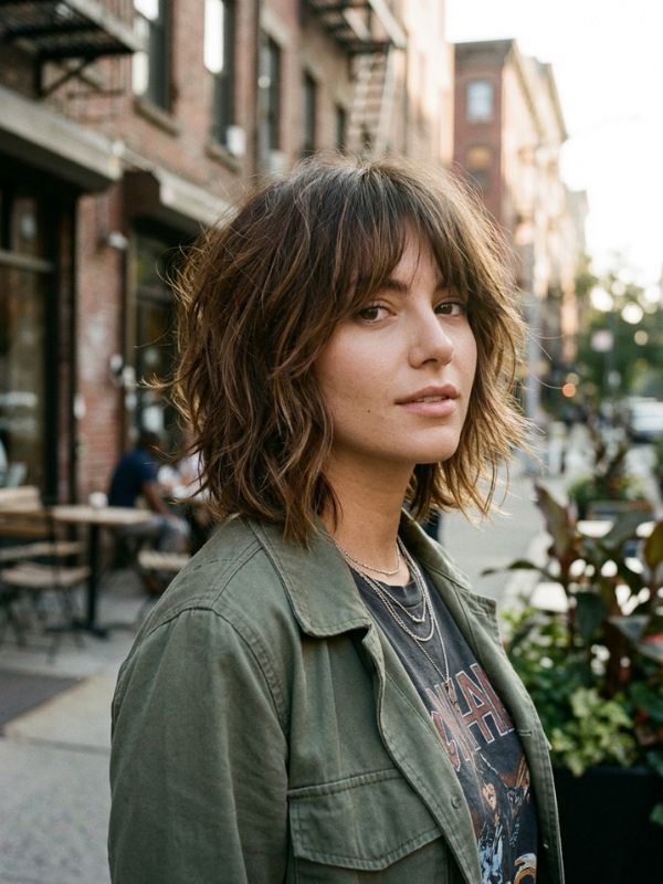 Modern Shag Bob
