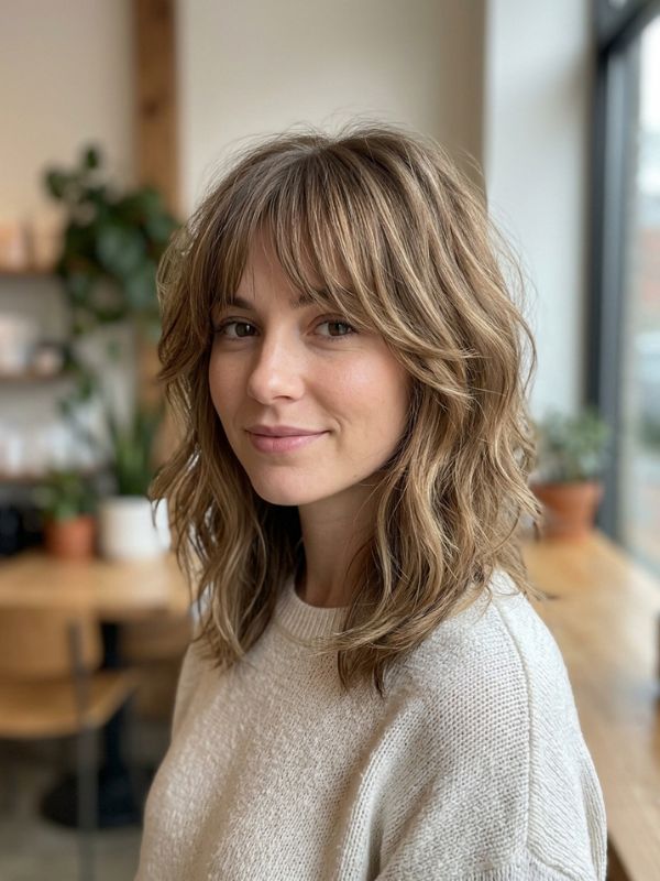 Modern Shag for Fine Hair