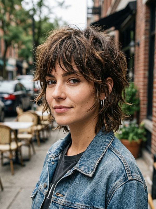 Short Shag Haircut