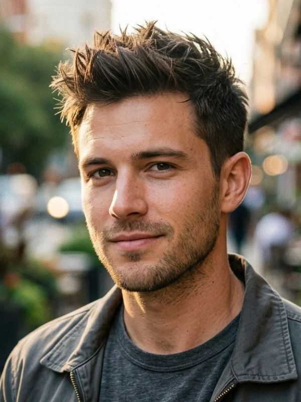 Short Spiky Hair