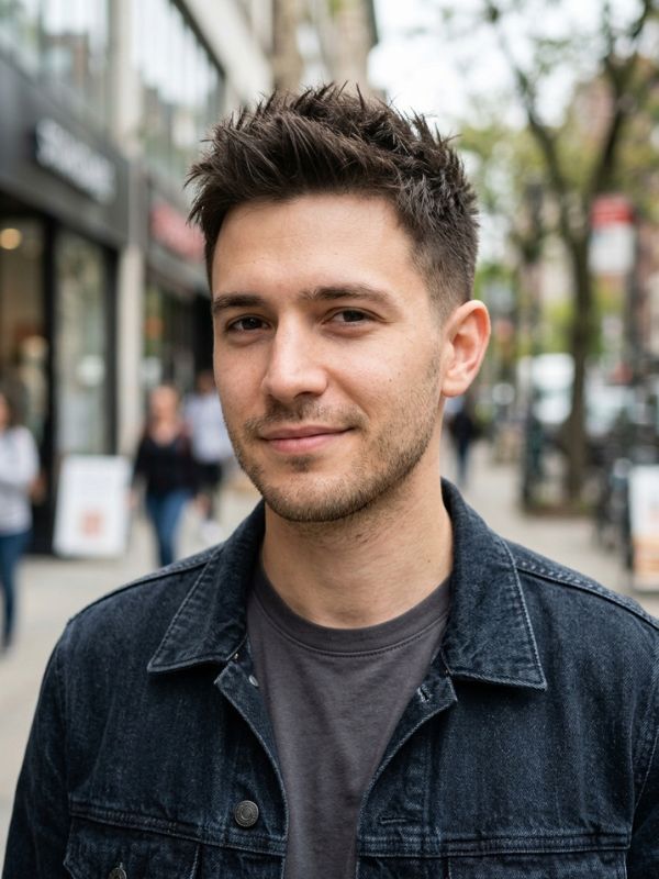  Short Spiky Hair