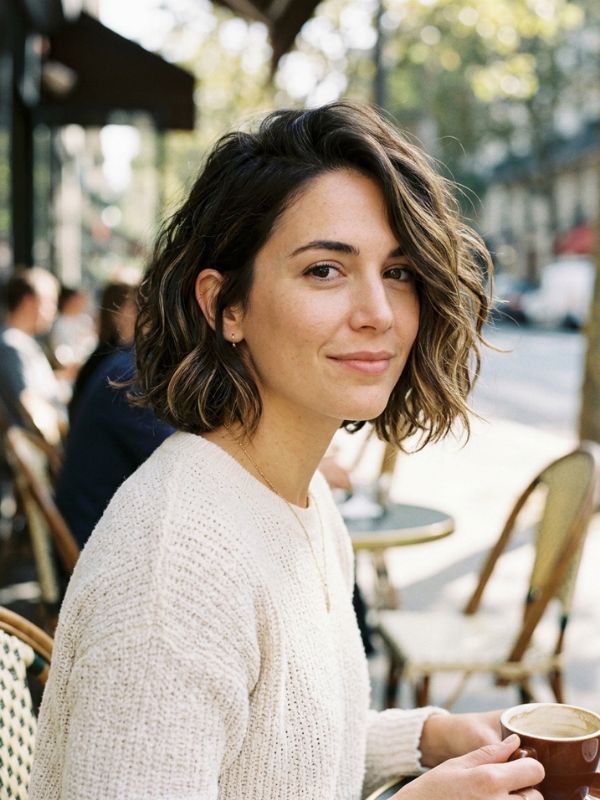 Short Wavy Bob