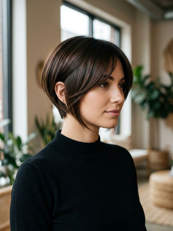  Sleek Bixie Haircut