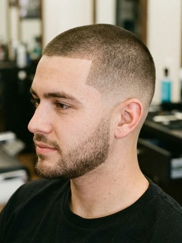 Taper Fade with a Buzz Cut