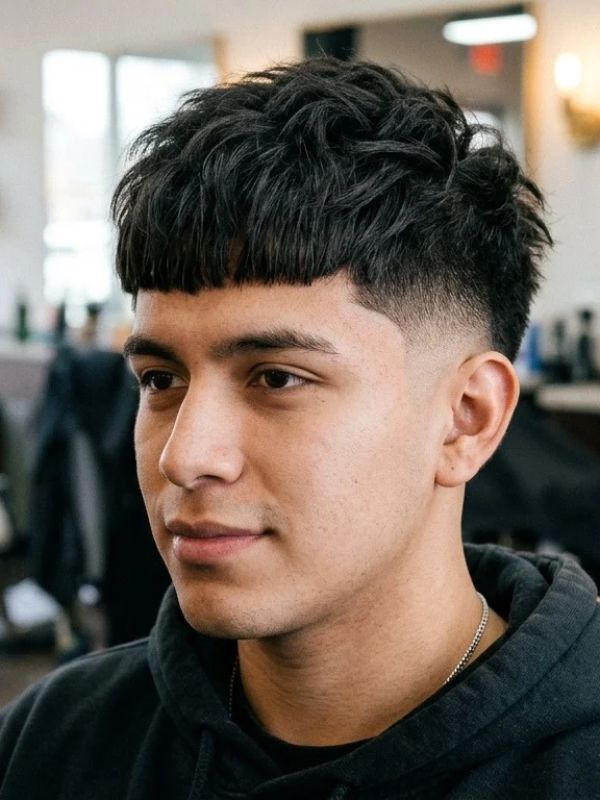 Textured Edgar Haircut