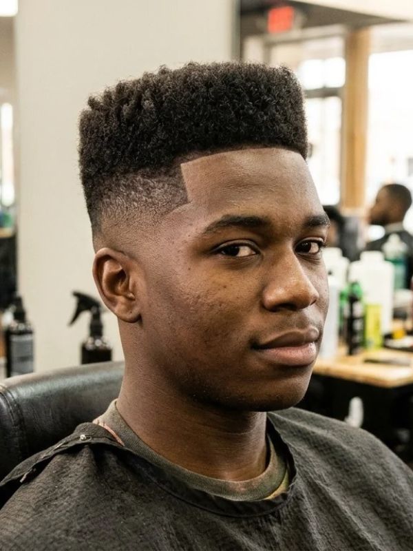 Textured Flat Top Haircut