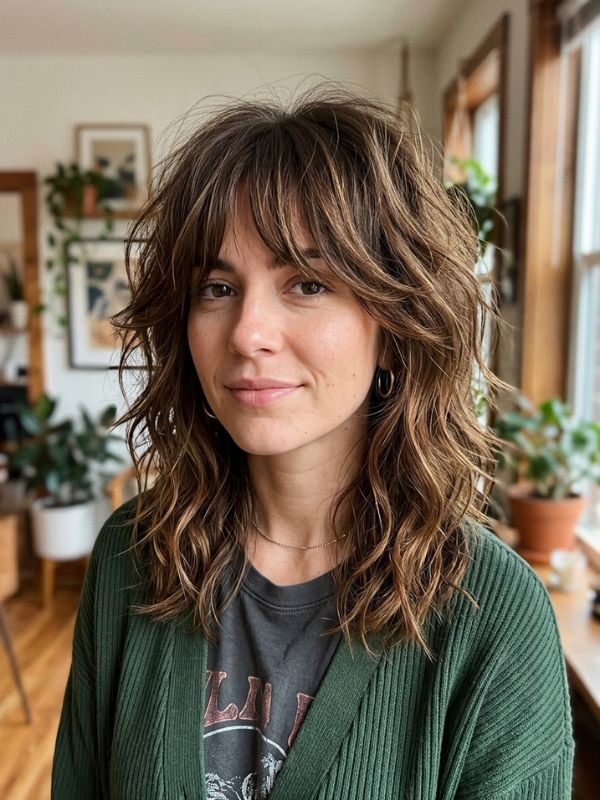 Wavy Modern Shag