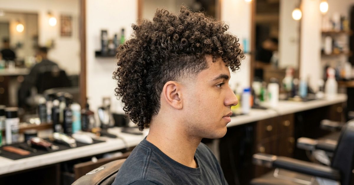 Why does the burst shape work with curls